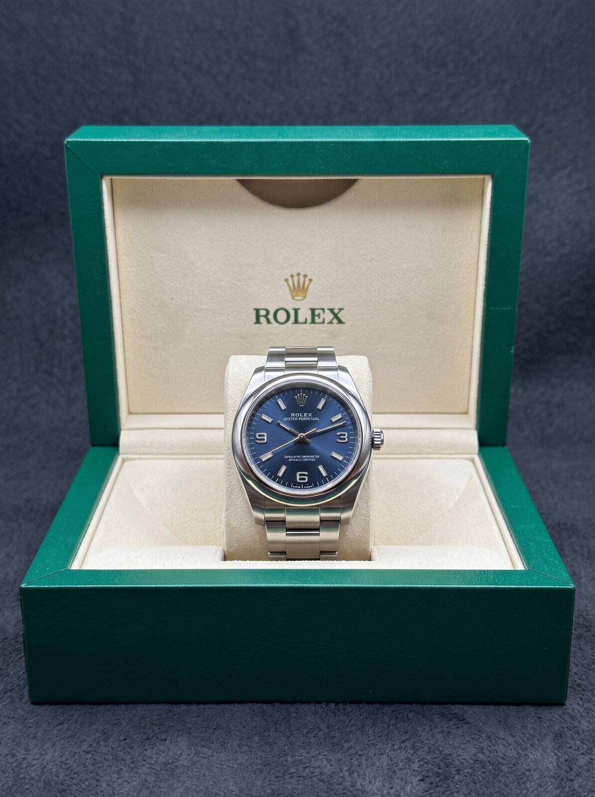 ROLEX 36MM HOMMES COFFRET