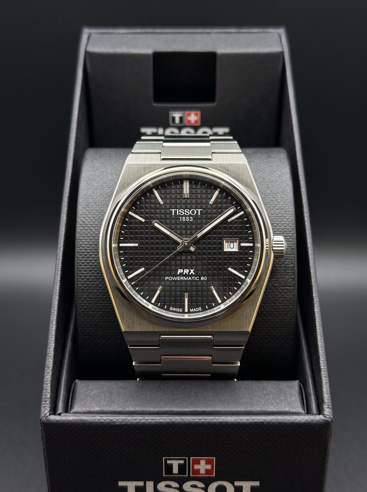 TISSOT ACIER COFFRET
