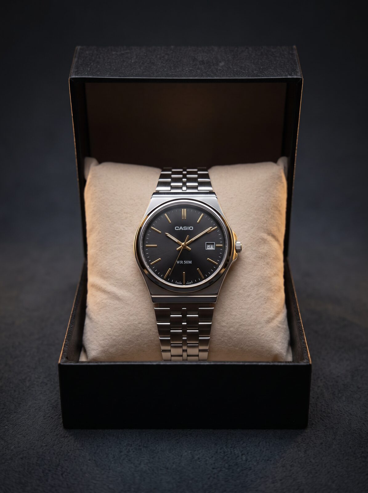 CASIO UNISEX BOITE SIMPLE
