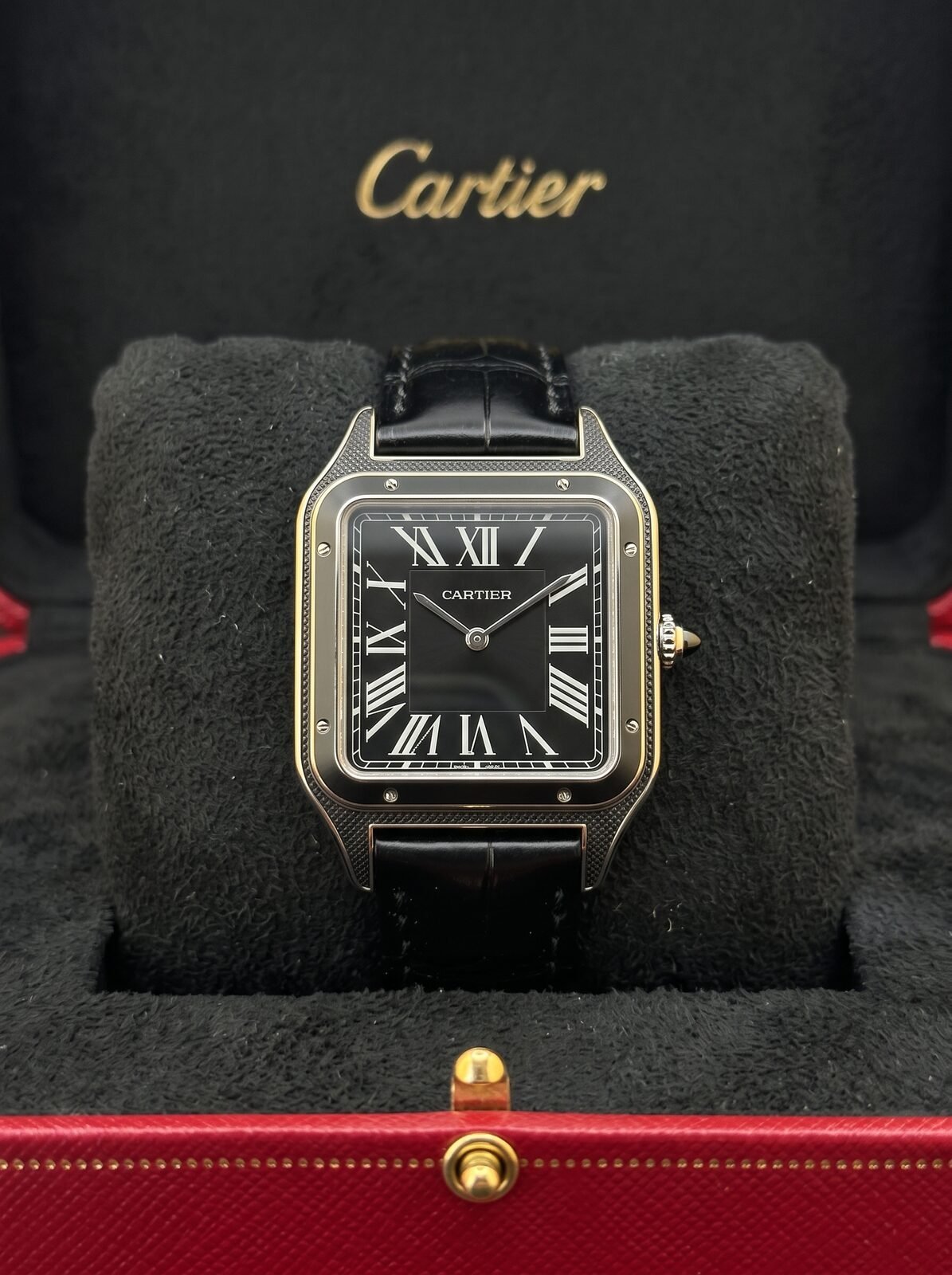 CARTIER CUIR CARRE FEMMES MASTER QUALITÉ