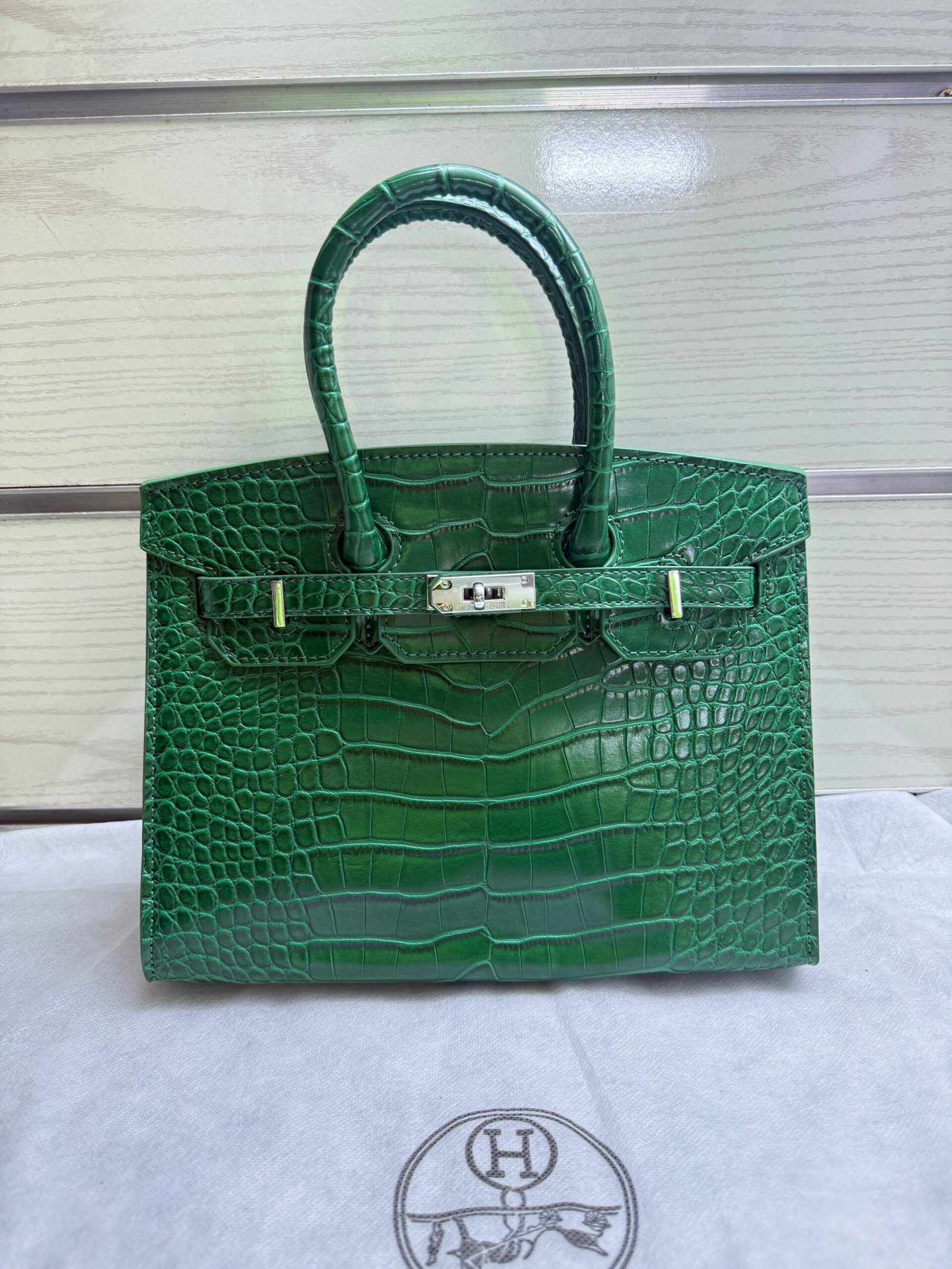 SAC HERMES FEMMES VERT 2027