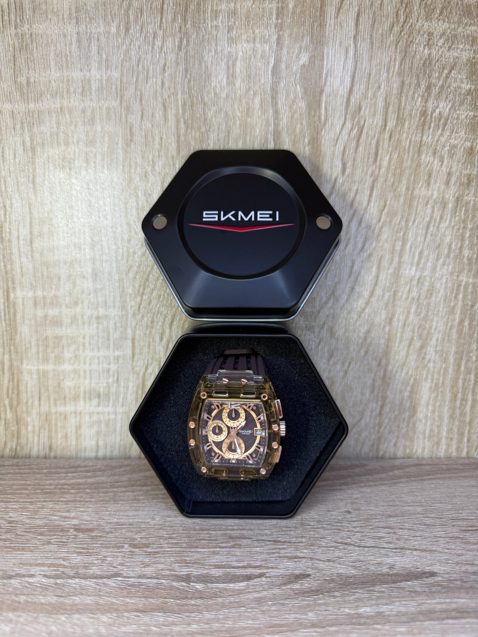 MONTRE SKMEI HOMMES MARRON