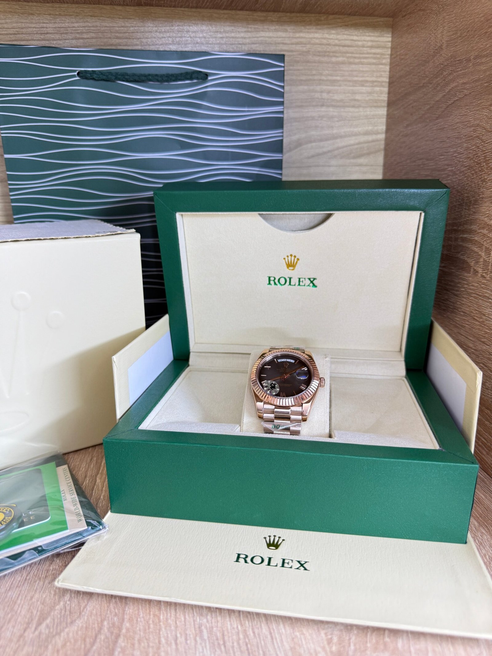 ROLEX MASTER QUALITÉ HOMMES 36 MOUVEMENT AUTOMATIQUE SUISS